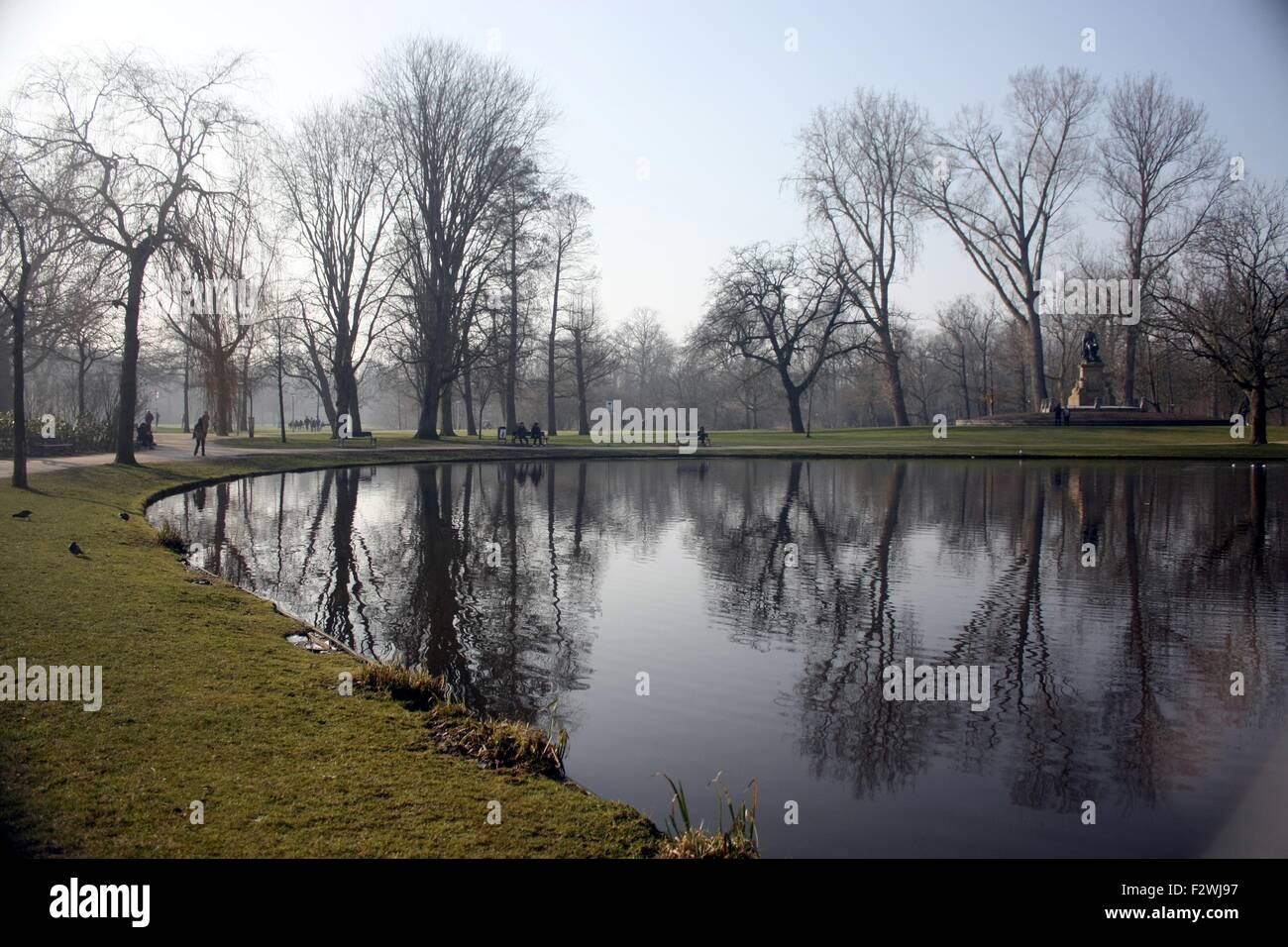 Vondelpark, amsterdam Stockfoto