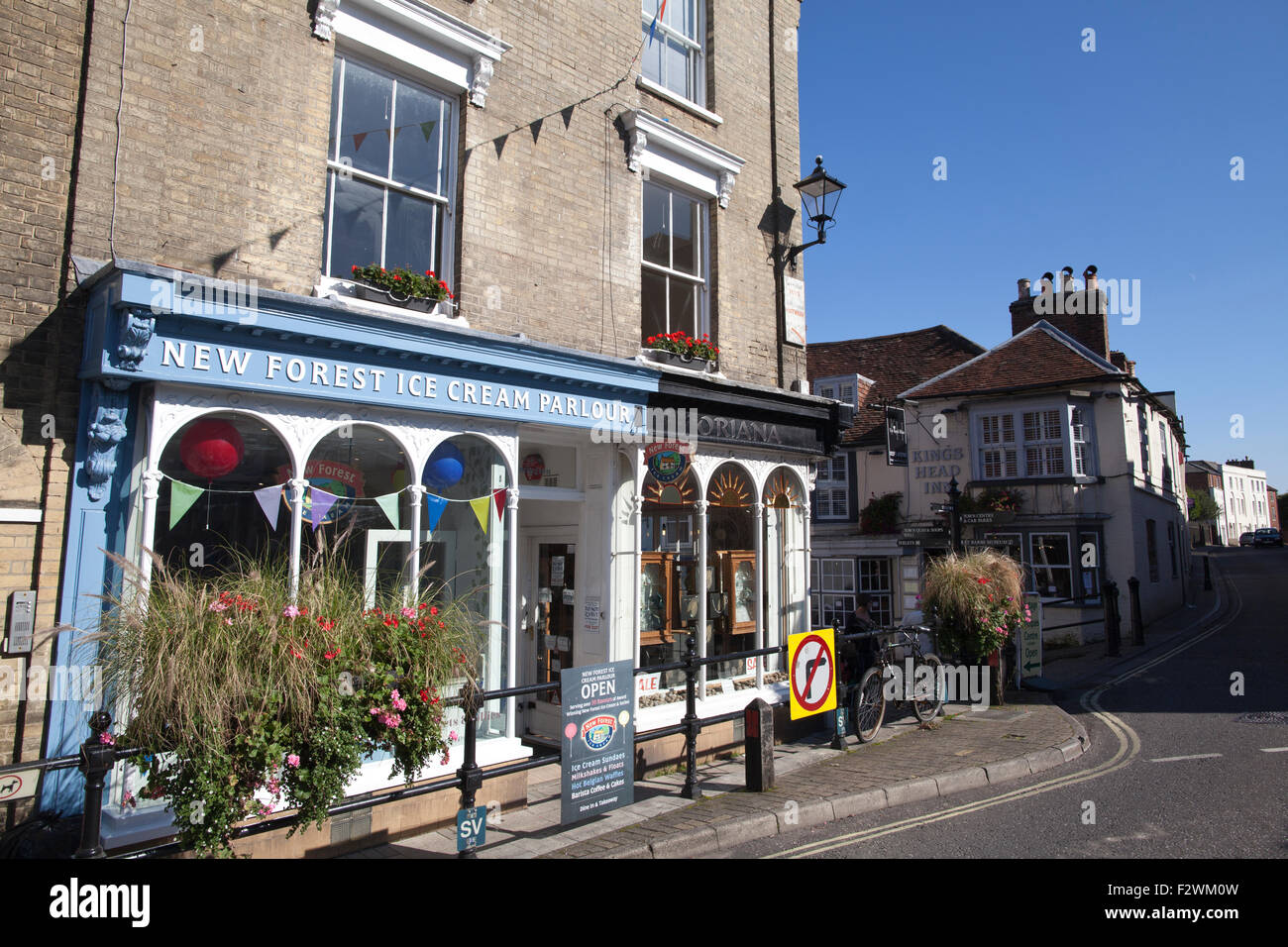 Lymington, Marktstadt, New Forest, Hampshire, England, Vereinigtes Königreich Stockfoto