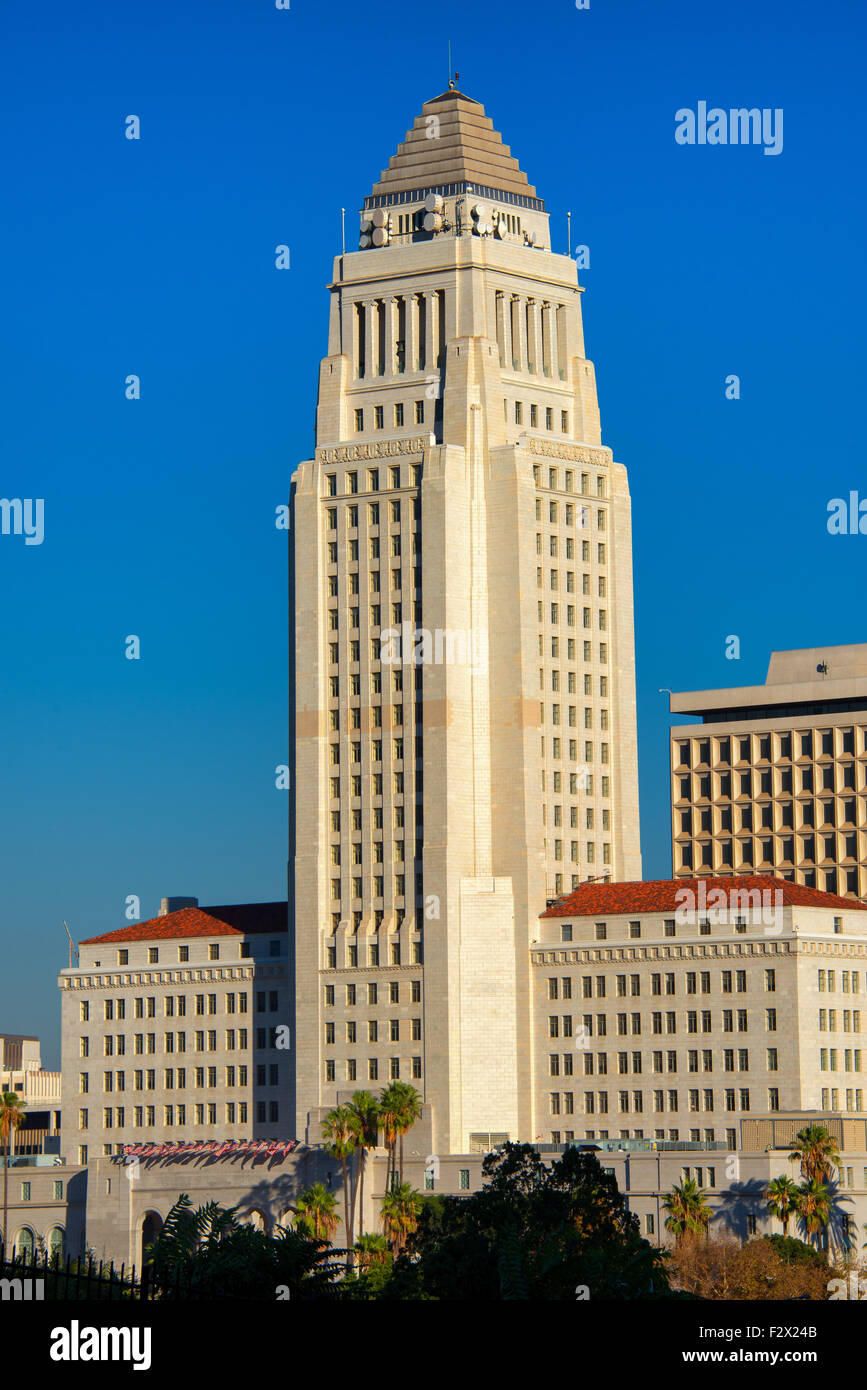 Rathaus von Los Angeles, Los Angeles, Kalifornien, USA Stockfoto