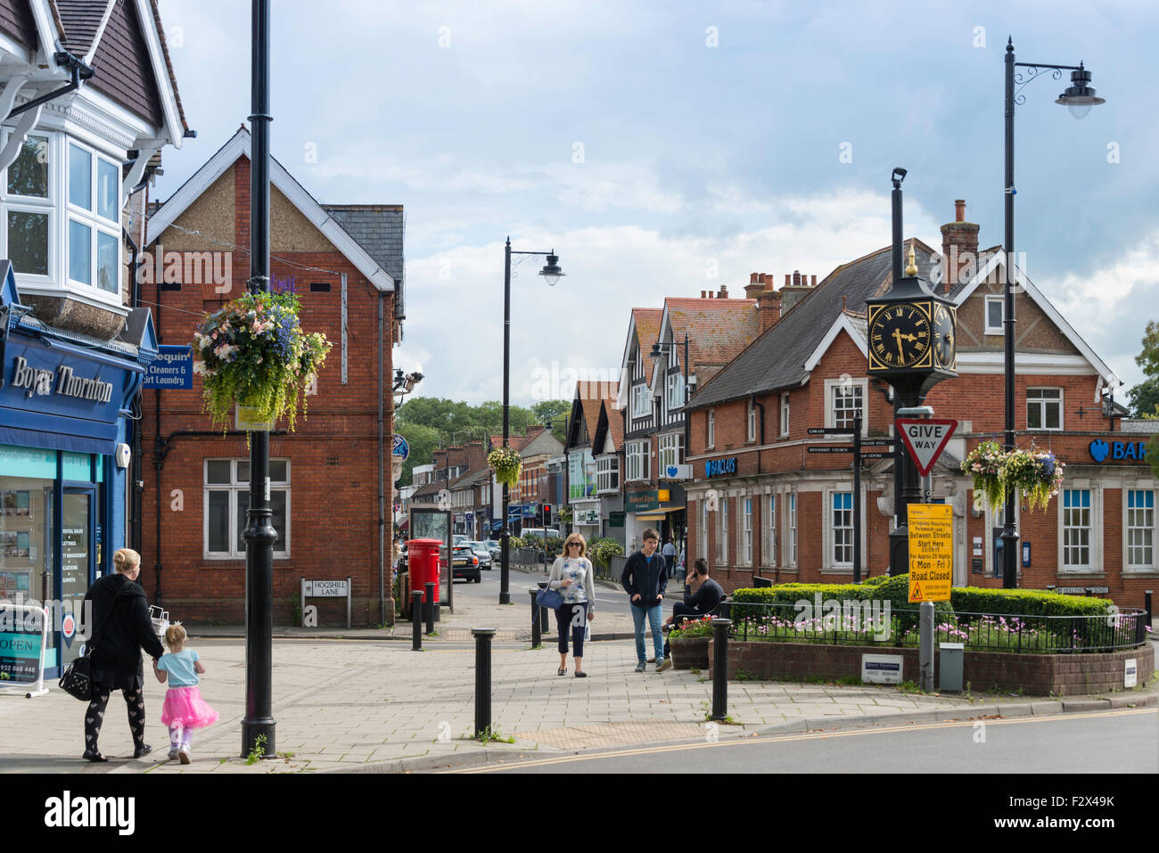 High Street, Cobham, Surrey, England, Vereinigtes Königreich