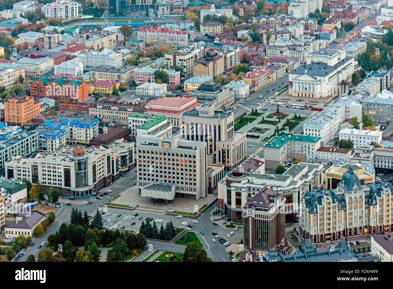 Russland, Republik Tatarstan, Kasan. Gebäude des Staatsrates der