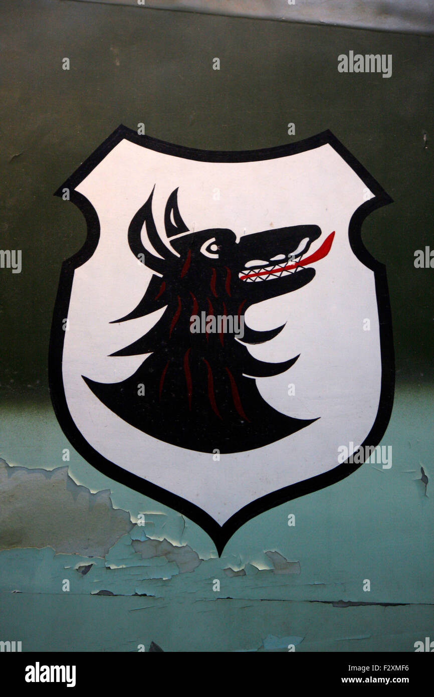 Logo - Deutsches Technikmuseum Berlin-Kreuzberg. Stockfoto