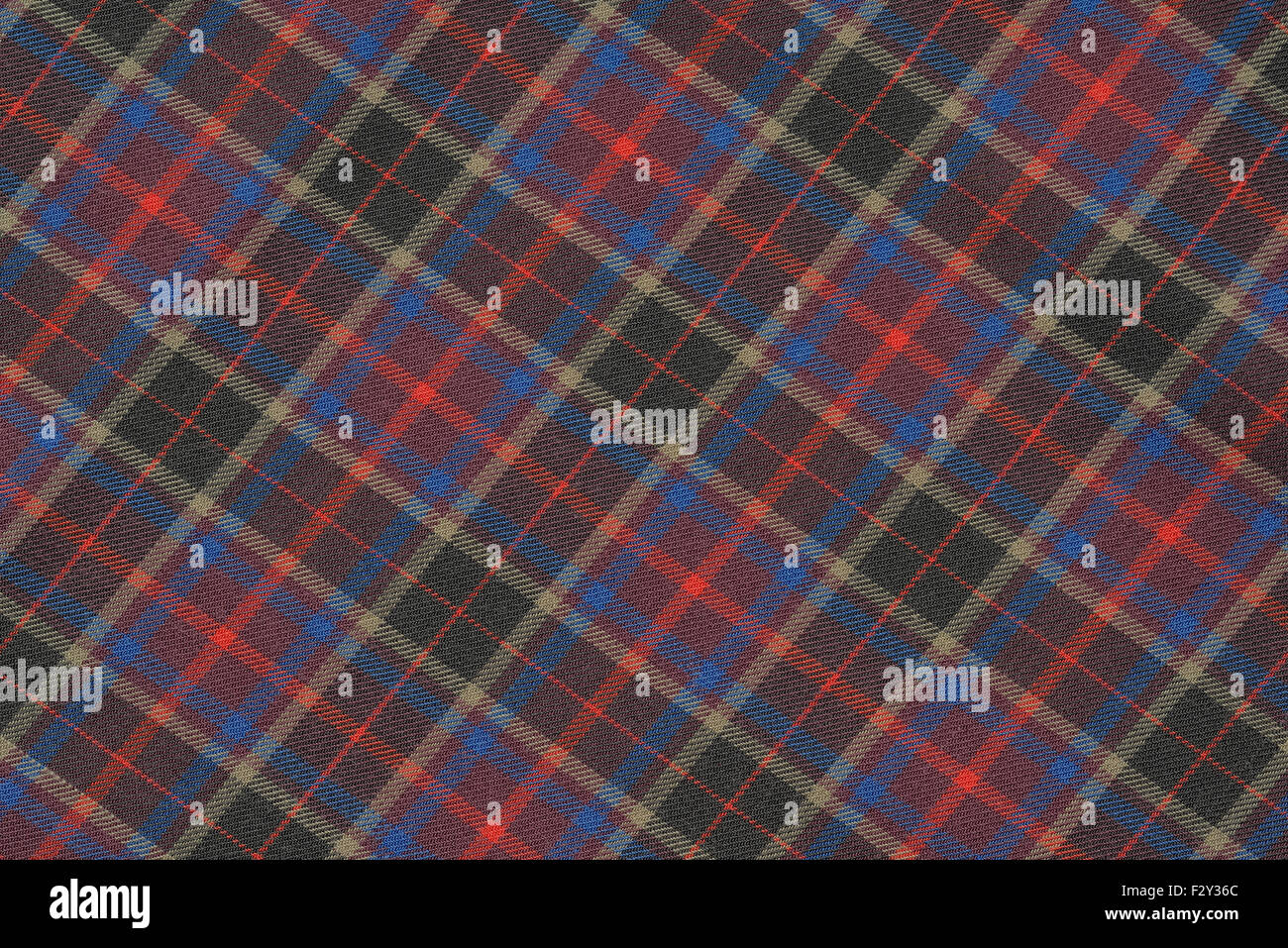 Lila karierten Hintergrund-Serie Stockfoto