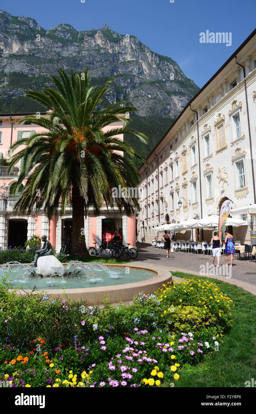 Rivalen Del Garda am Gardasee Italien Stockfoto