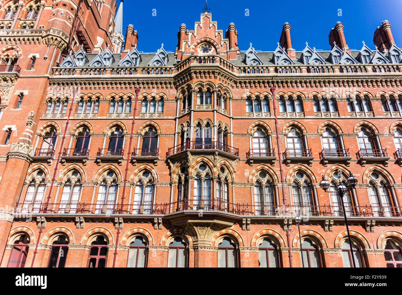 St. Pancras Renaissance London Hotel, London, England, UK Stockfoto