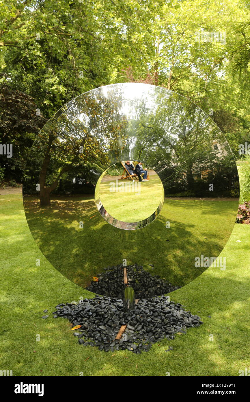 London Open Garden Quadrate Stockfoto