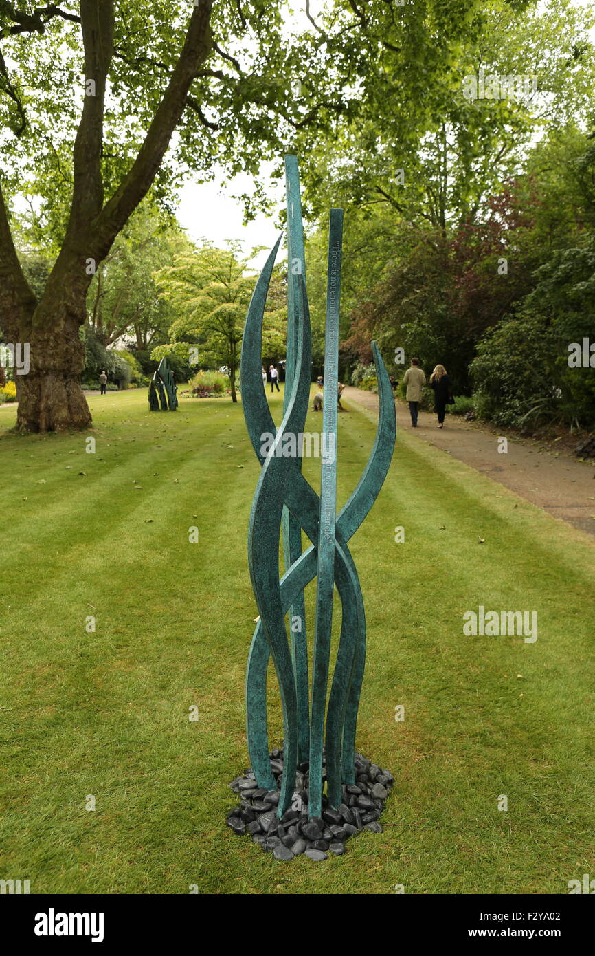 London Open Garden Quadrate Stockfoto