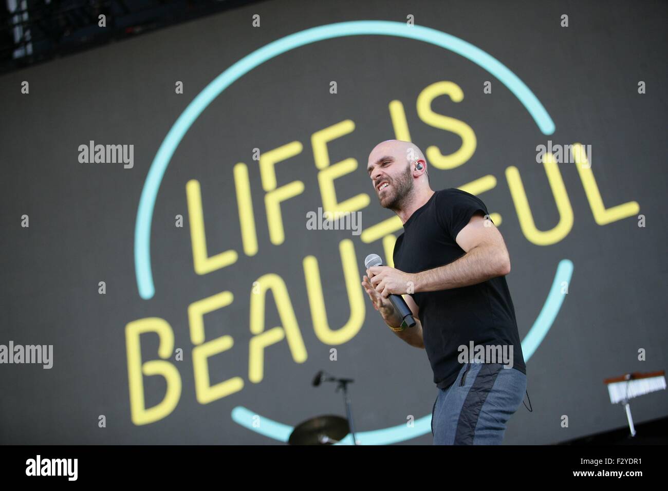 Las Vegas, NV, USA. 25. Sep 2015. X Botschafter anwesend für 2015 Leben ist schön-Festival - FRI, Innenstadt, Las Vegas, NV 25. September 2015. Bildnachweis: James Atoa/Everett Collection/Alamy Live-Nachrichten Stockfoto