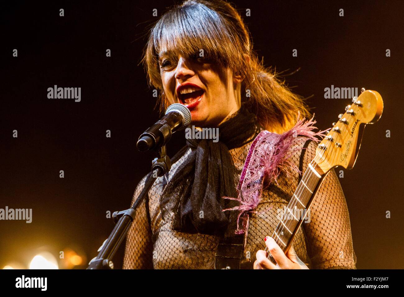 Carmen Consoli tritt am Carroponte in Mailand, Italien Stockfoto