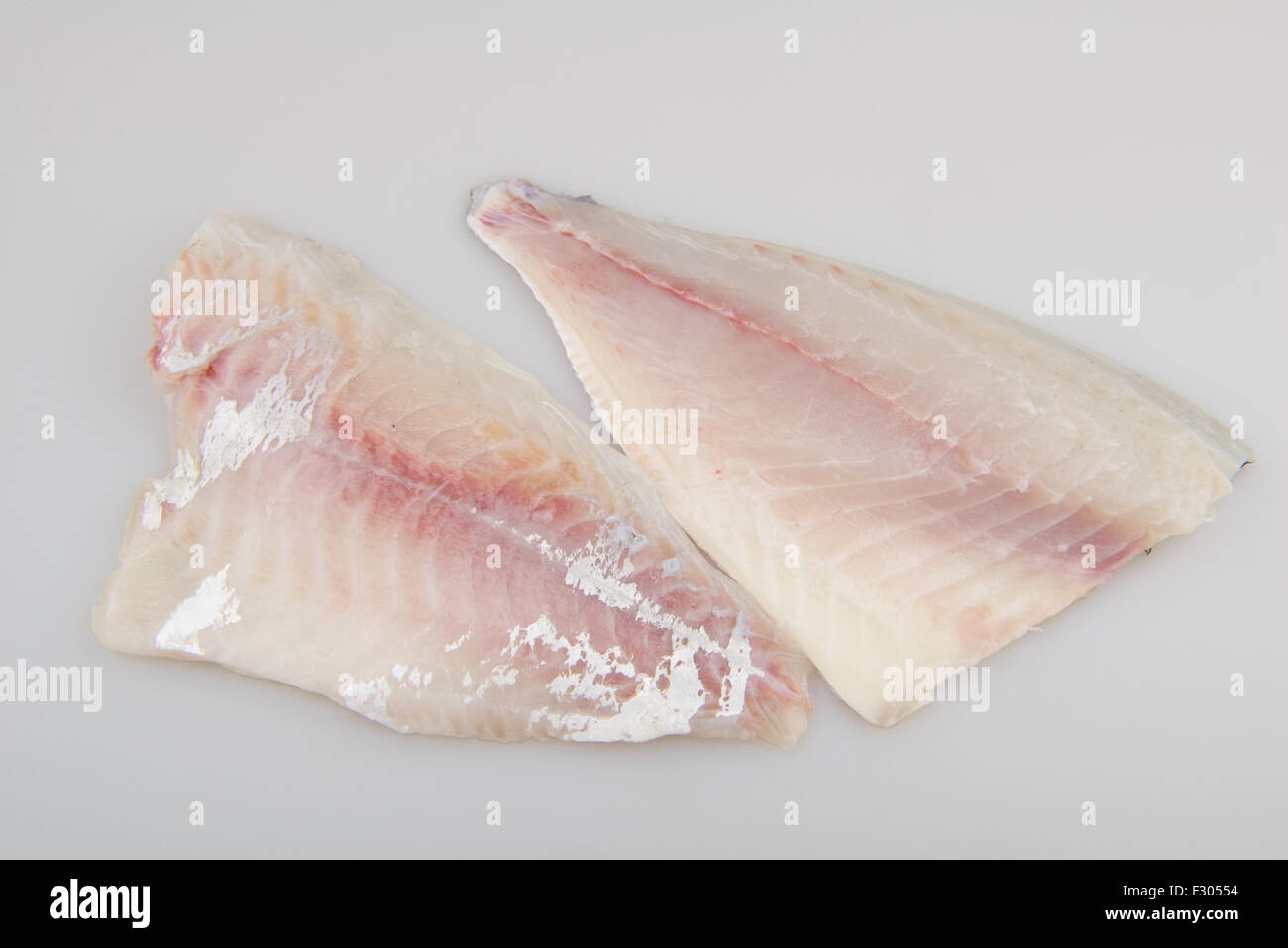 Goldbrasse rohe Fischfilet Stockfoto