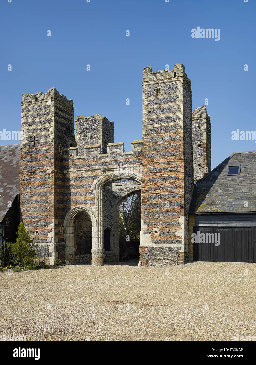 Garlinge, Dent de Lion, Torhaus, Kent Stockfoto