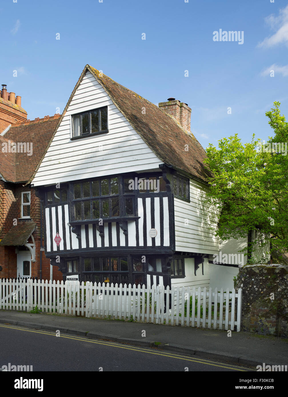 Charing, das alte Haus, Kent. Anfang des 18. Jahrhunderts Stockfoto