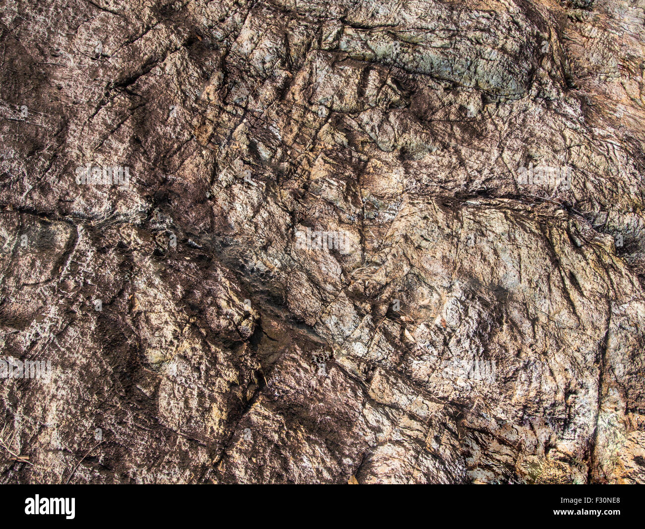 Oberfläche des Berges Stein, Textur, abstrakten Hintergrund Stockfoto