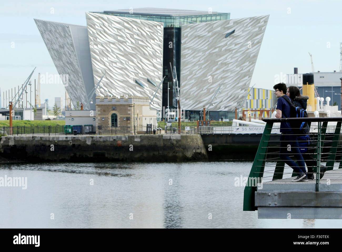 Belfast Titanic Gebäude Stockfoto