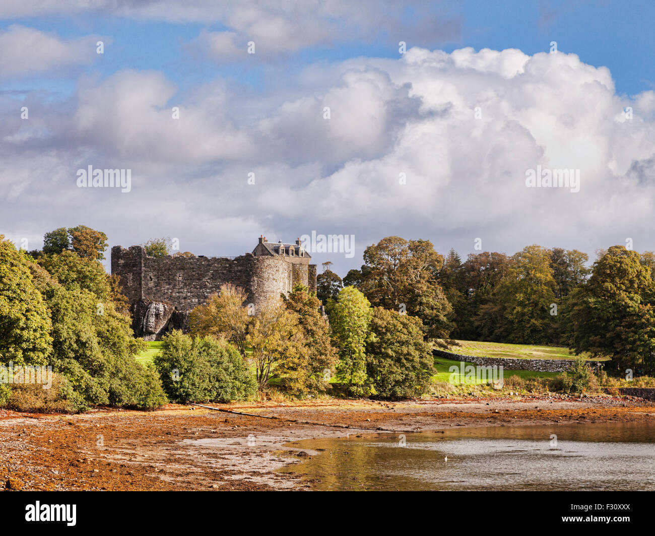 Dunstaffnage Castle, in der Nähe von Oban, Argyll and Bute, Scotland, UK. Stockfoto