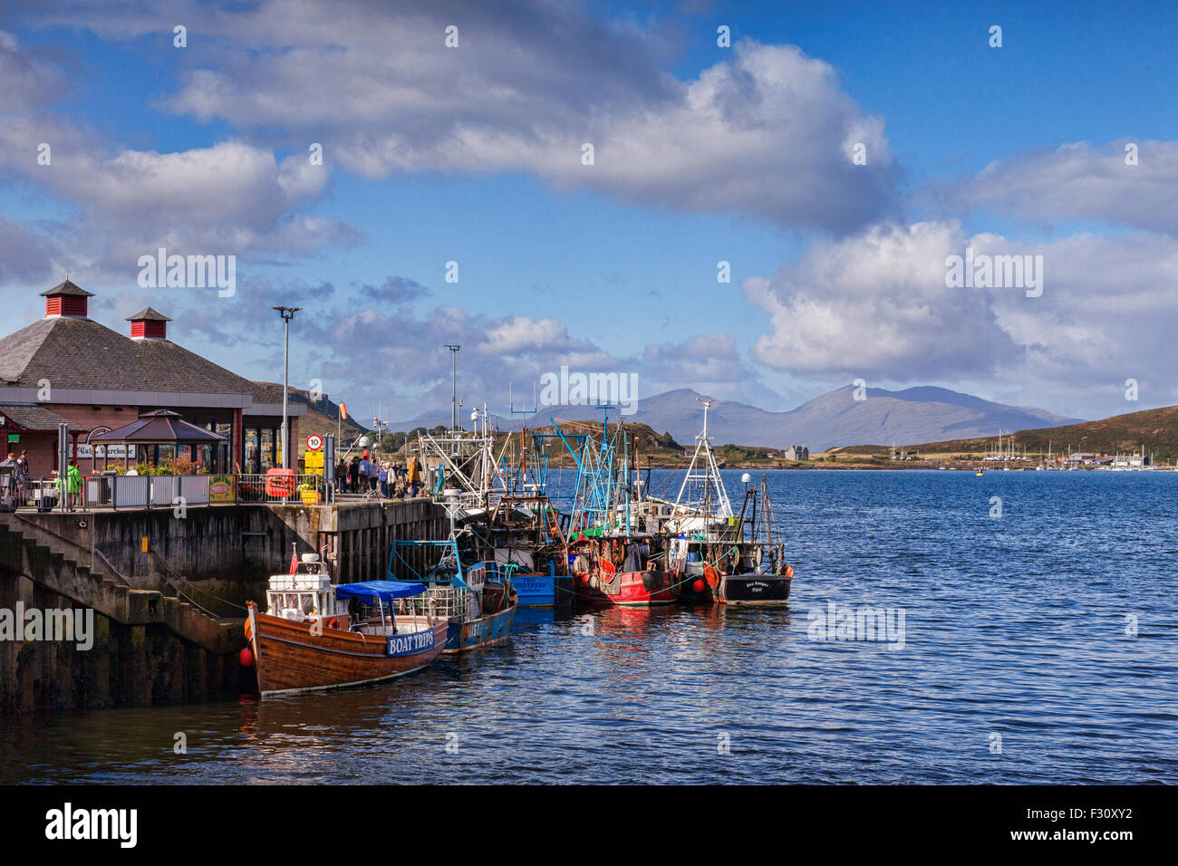 Oban Fischereiflotte, Oban, Argyll and Bute, Scotland, UK. Stockfoto