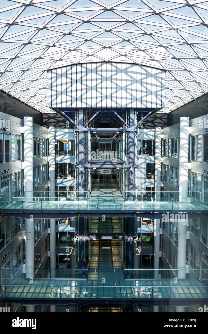 Das Innere des The St Botolph Building, London, England Stockfoto