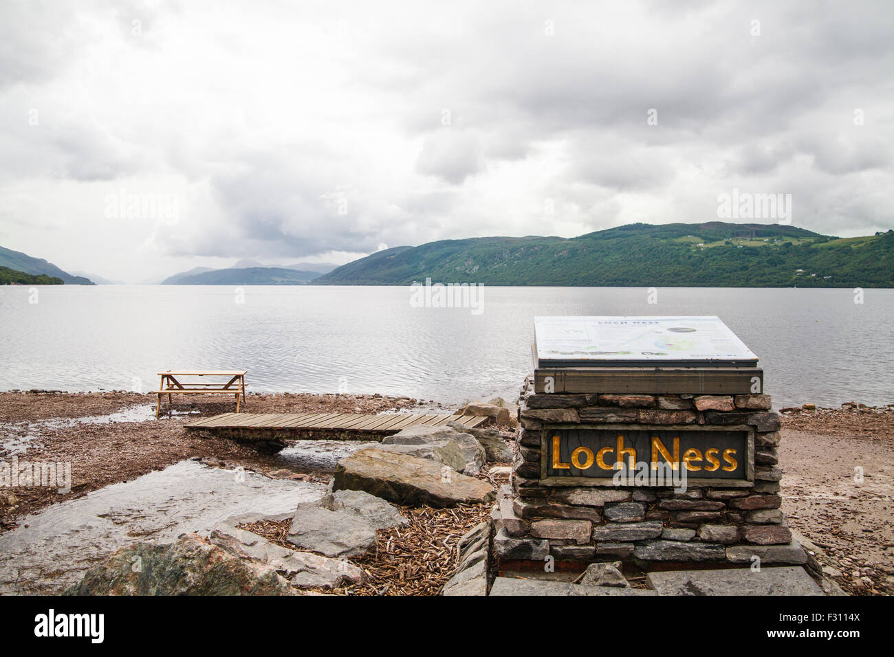 Loch Ness Stockfoto