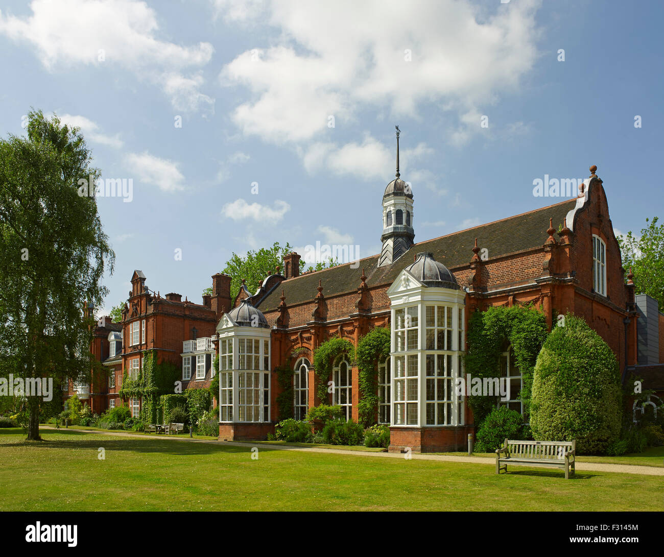 Newnham College in Cambridge Clough Halle Stockfoto