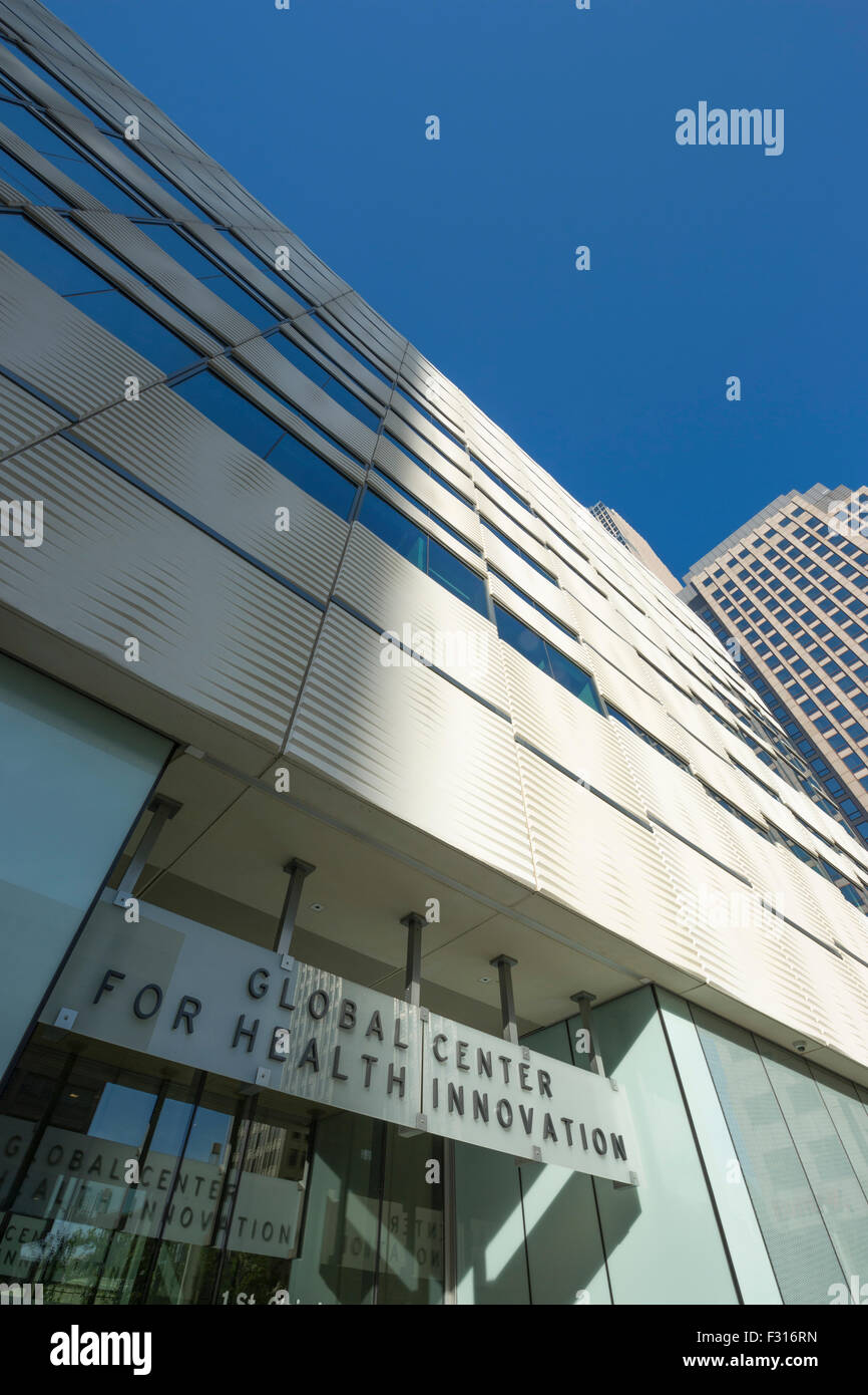 GLOBALES ZENTRUM FÜR GESUNDHEIT INNOVATION MEDIZINISCHE MART DOWNTOWN CLEVELAND OHIO USA Stockfoto