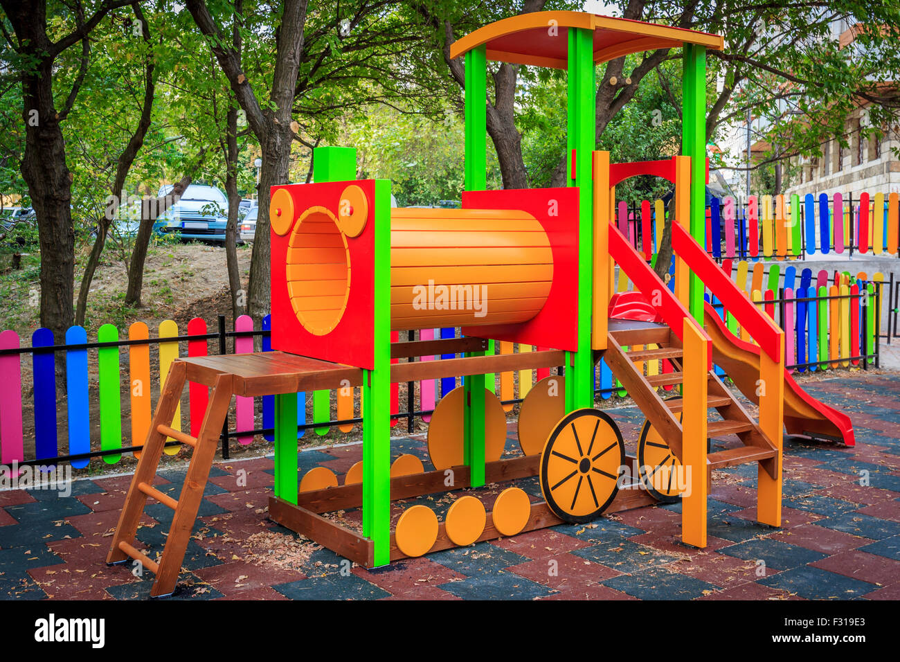 Kinderspielplatz Stockfoto