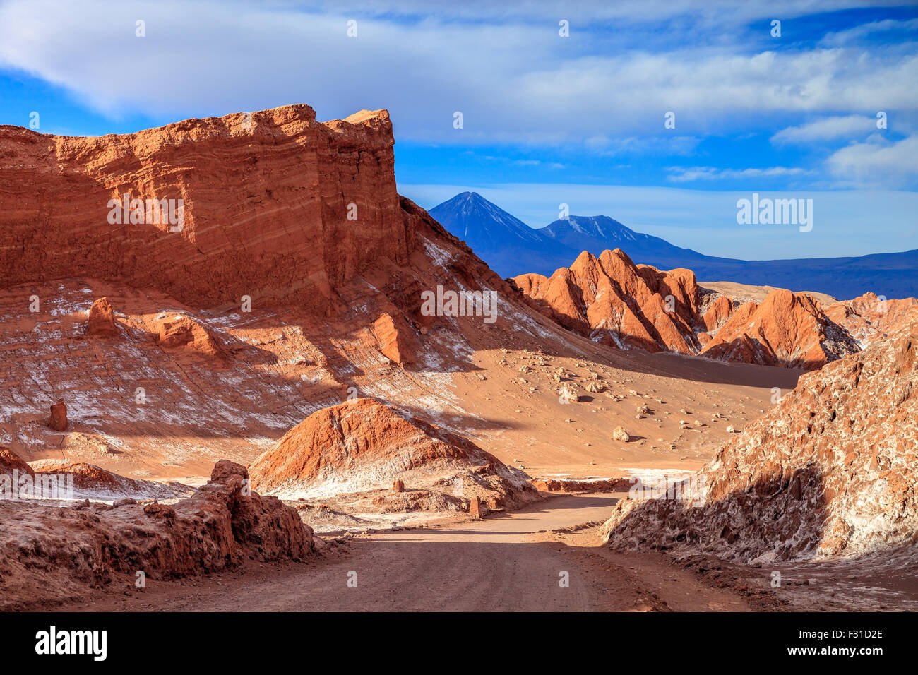 Valle de la Luna (Atacama, Chile) Stockfoto