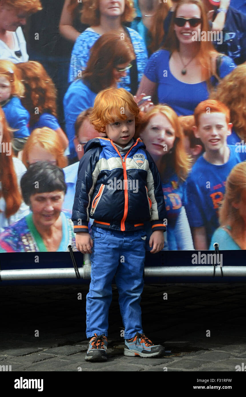 Eindruck der rothaarige Tage 2015, Breda, Niederlande Stockfoto