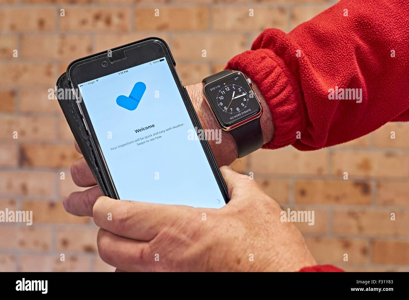 Das Internet der Dinge im Alltag Stockfoto