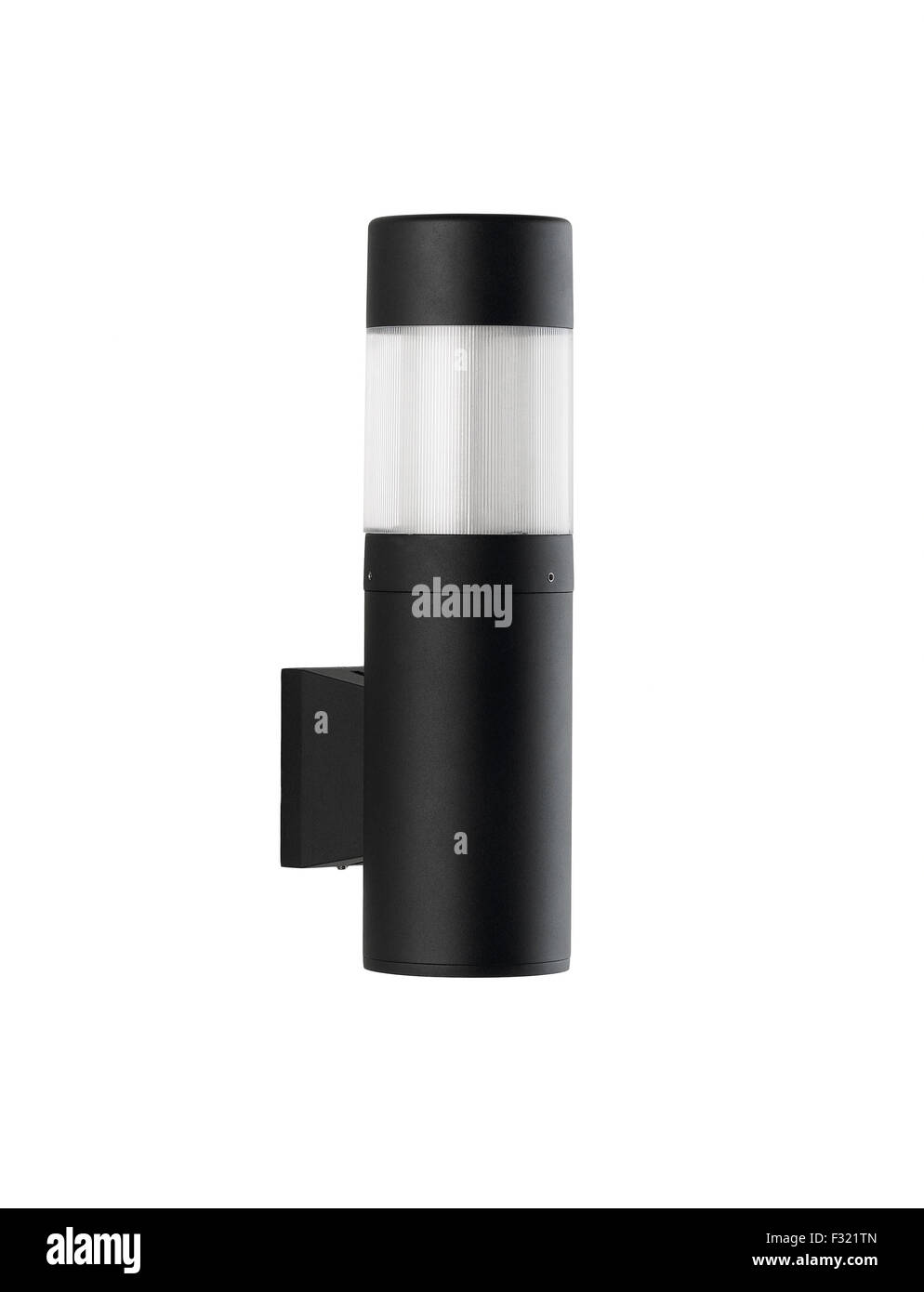 Moderne Wandleuchte für schmücken, Außenbereich, Garten oder Gehweg Stockfoto