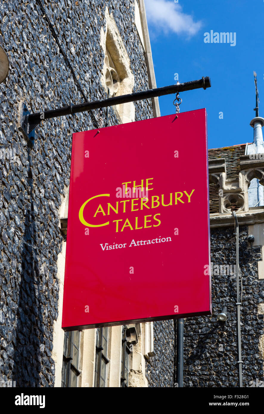 Die Canterbury Tales Besucher Attraktion, St. Margaret's Street, Canterbury, Kent, England, UK Stockfoto