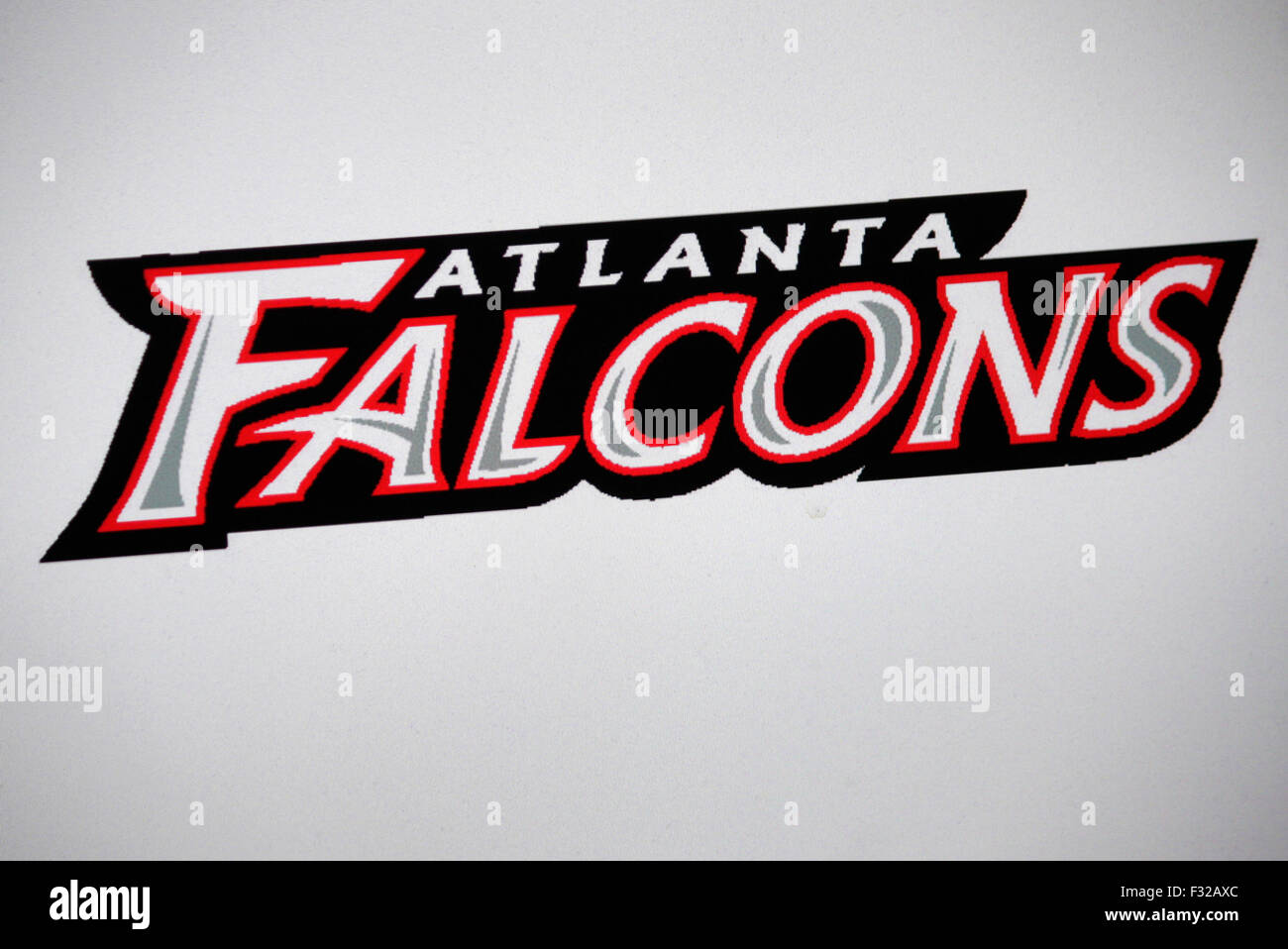 Markenname: "Atlanta Falcons", Berlin. Stockfoto