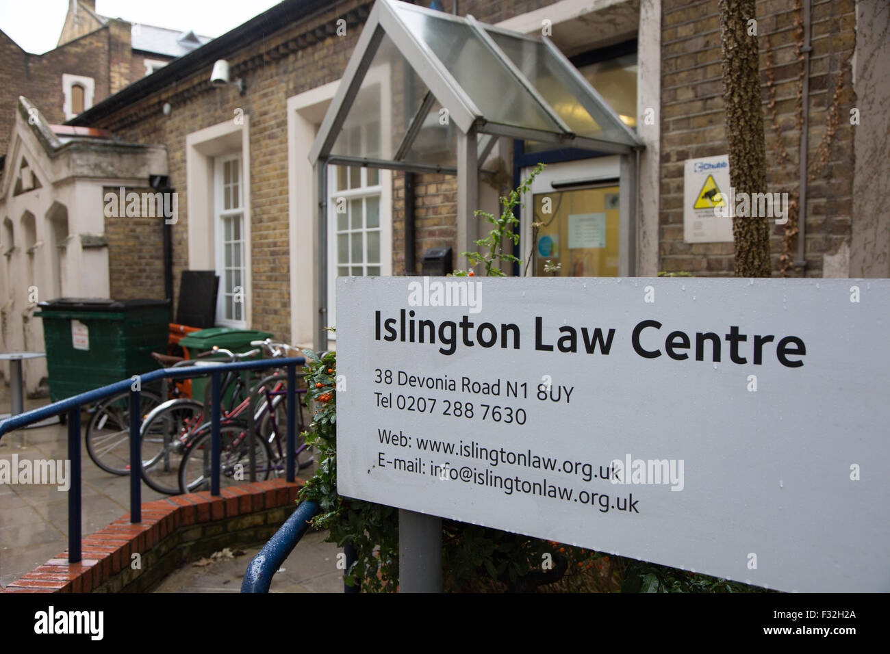 Islington Law Centre, Büro außen Stockfoto