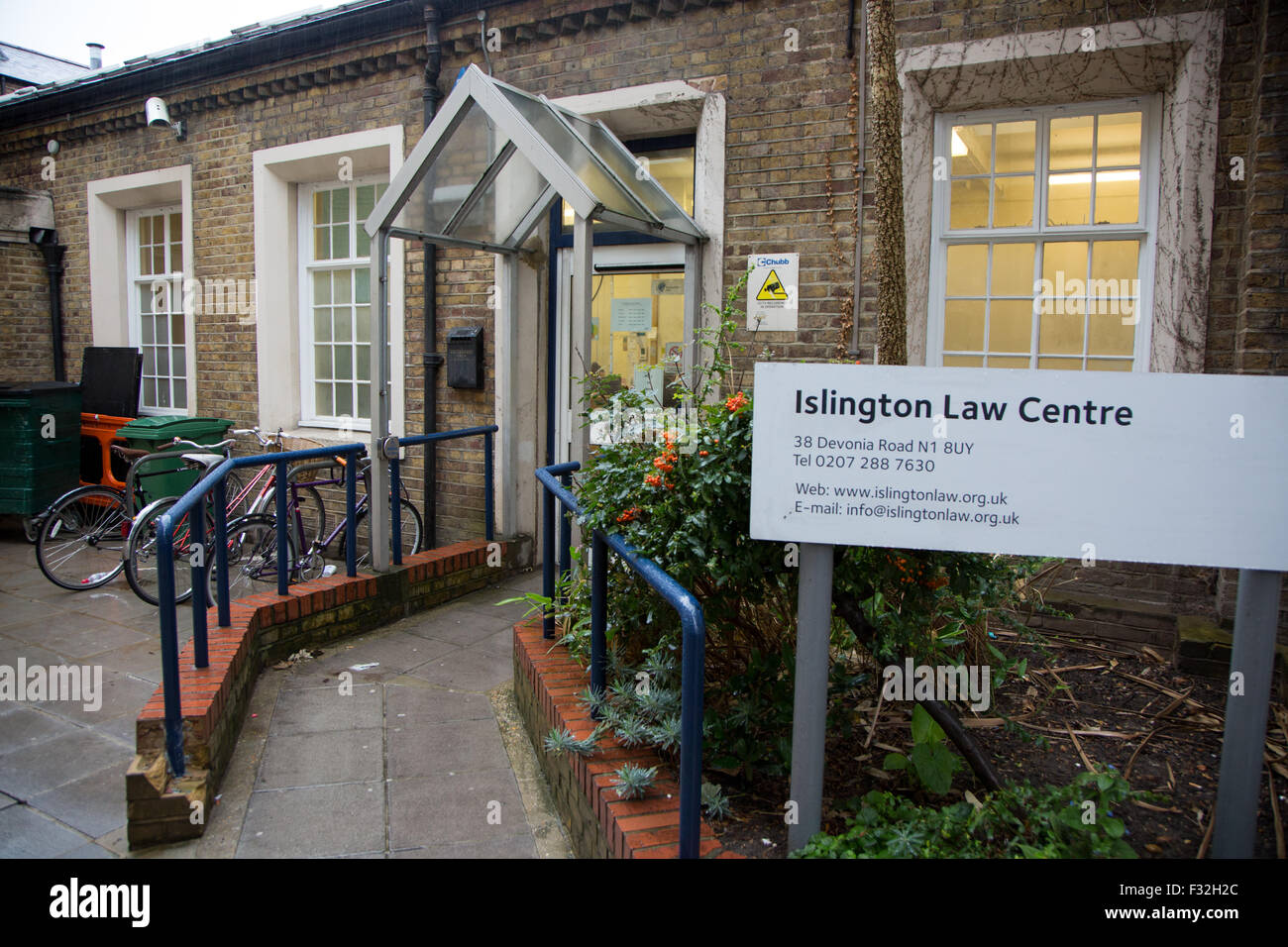 Islington Law Centre, Büro außen Stockfoto