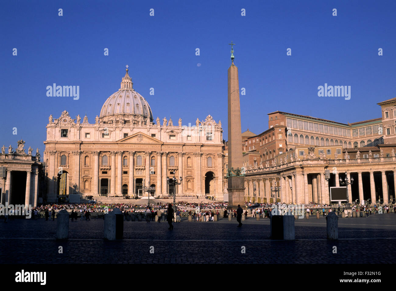 Italien, Rom, Str. Peters basilica Stockfoto
