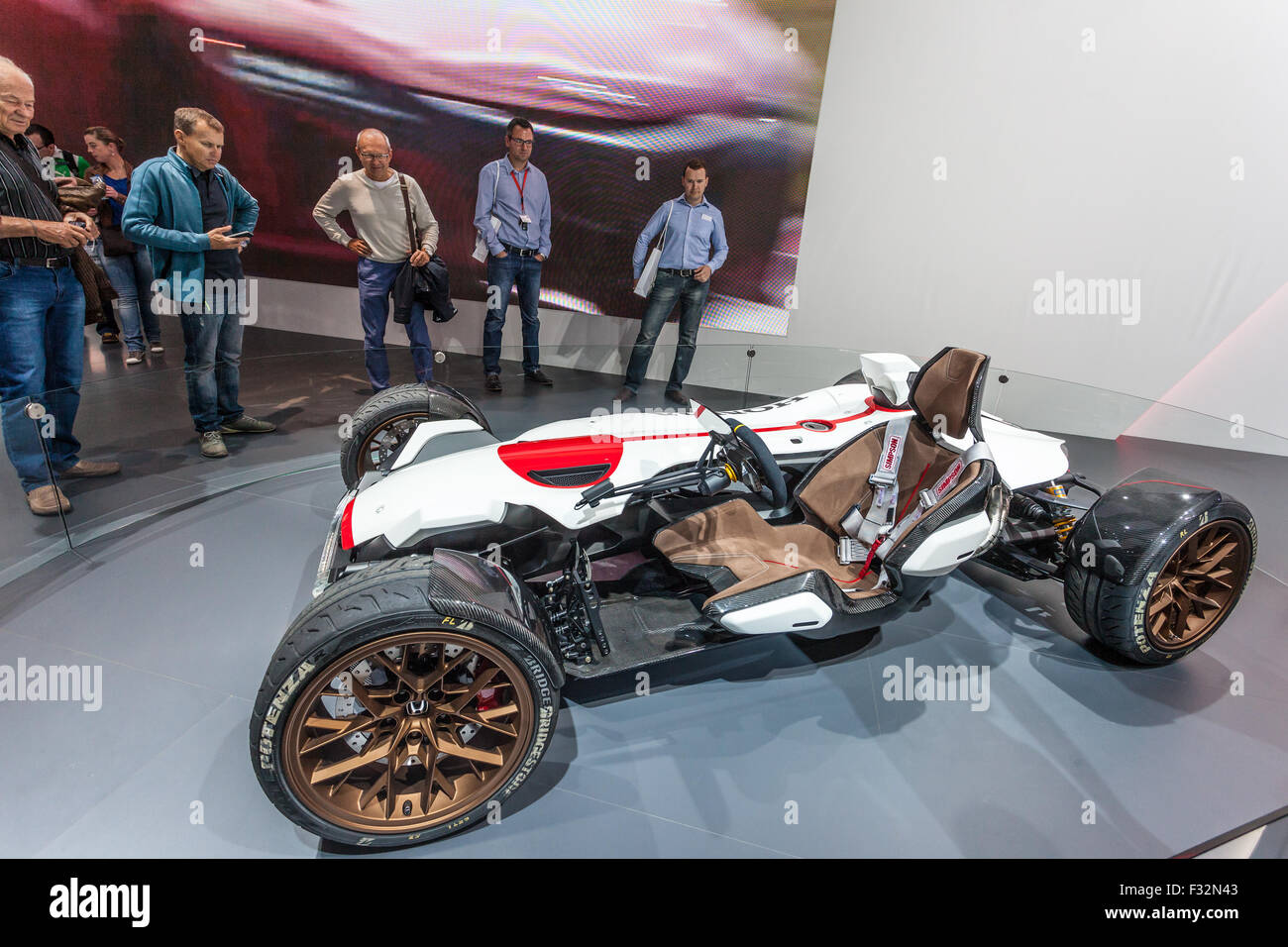 Honda-Projekt 2 und 4 Concept Car auf der IAA International Motor Show 2015 Stockfoto
