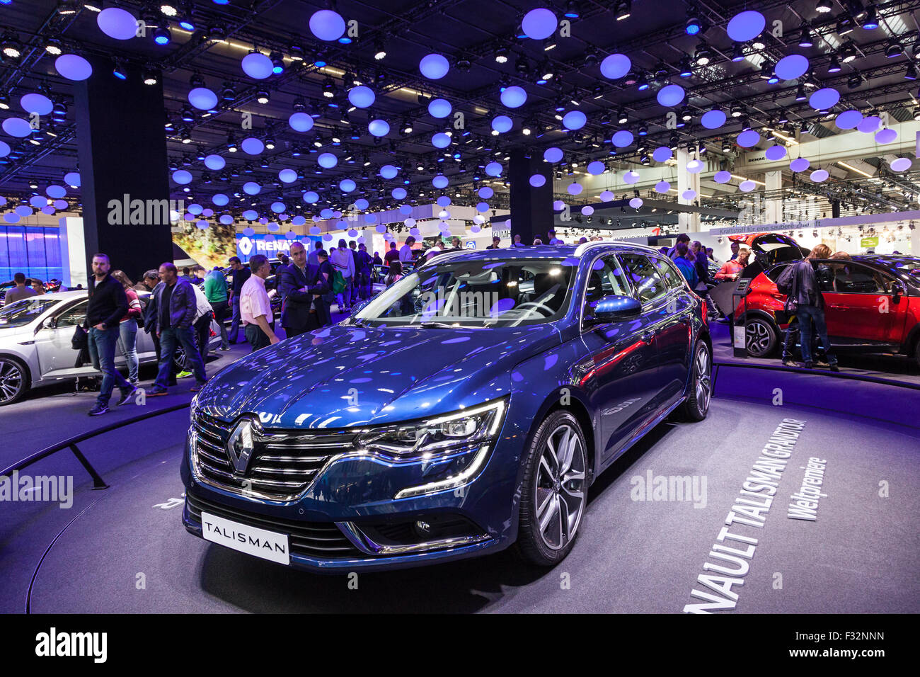 Der neue Renault Talisman Grandtour auf der IAA International Motor Show 2015 Stockfoto