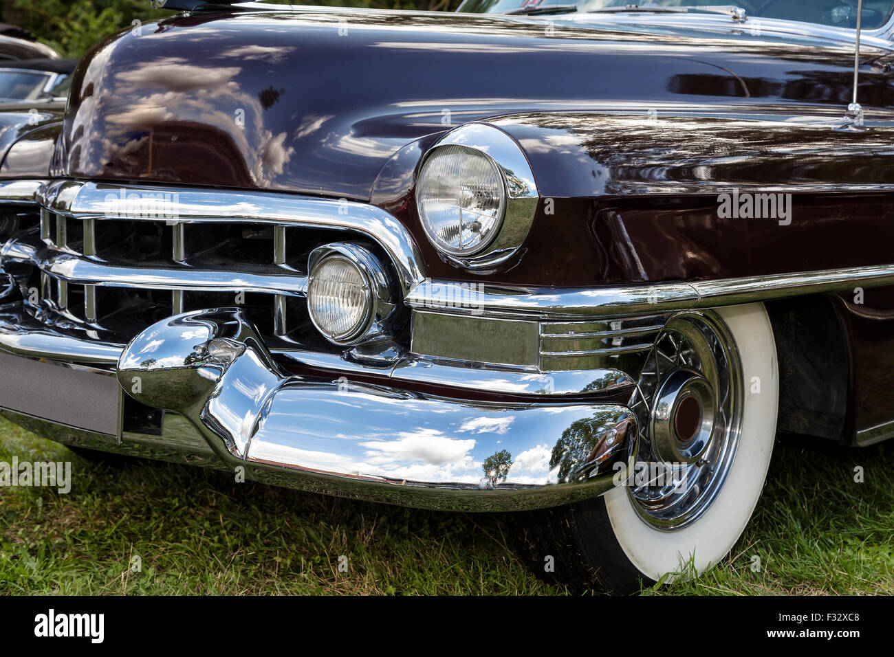 Cadillac Fleetwood-Oldtimer Stockfoto