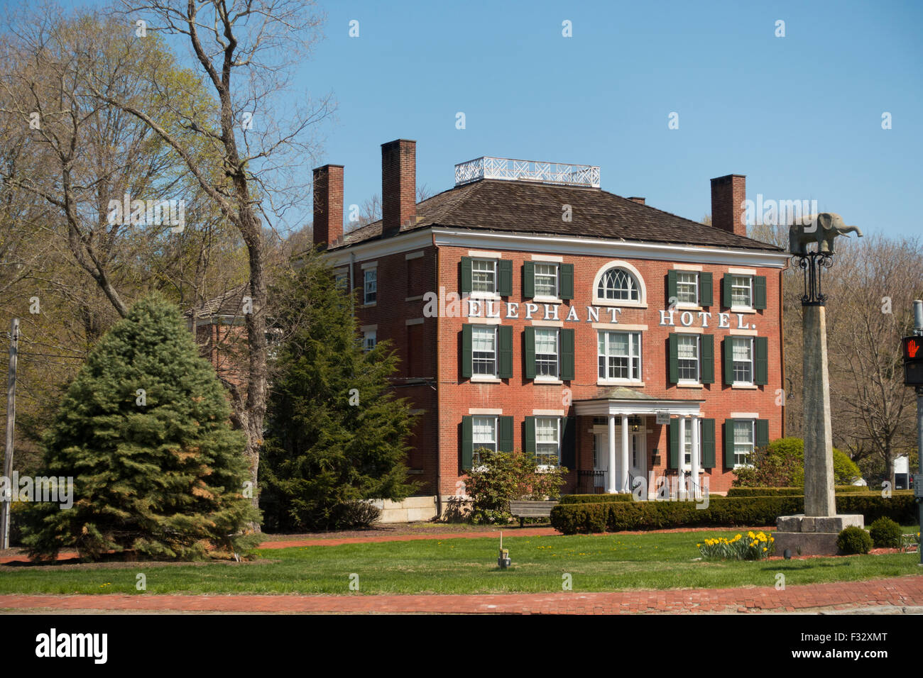 Elefant Hotel Somers New York NY Stockfoto
