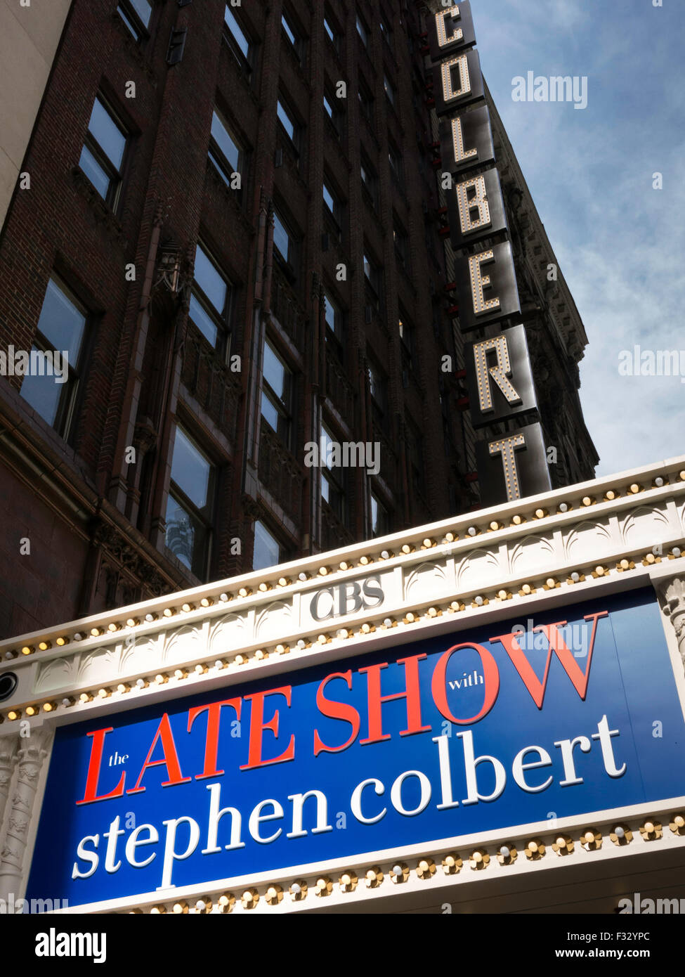 Ed Sullivan Theater, NYC Stockfoto