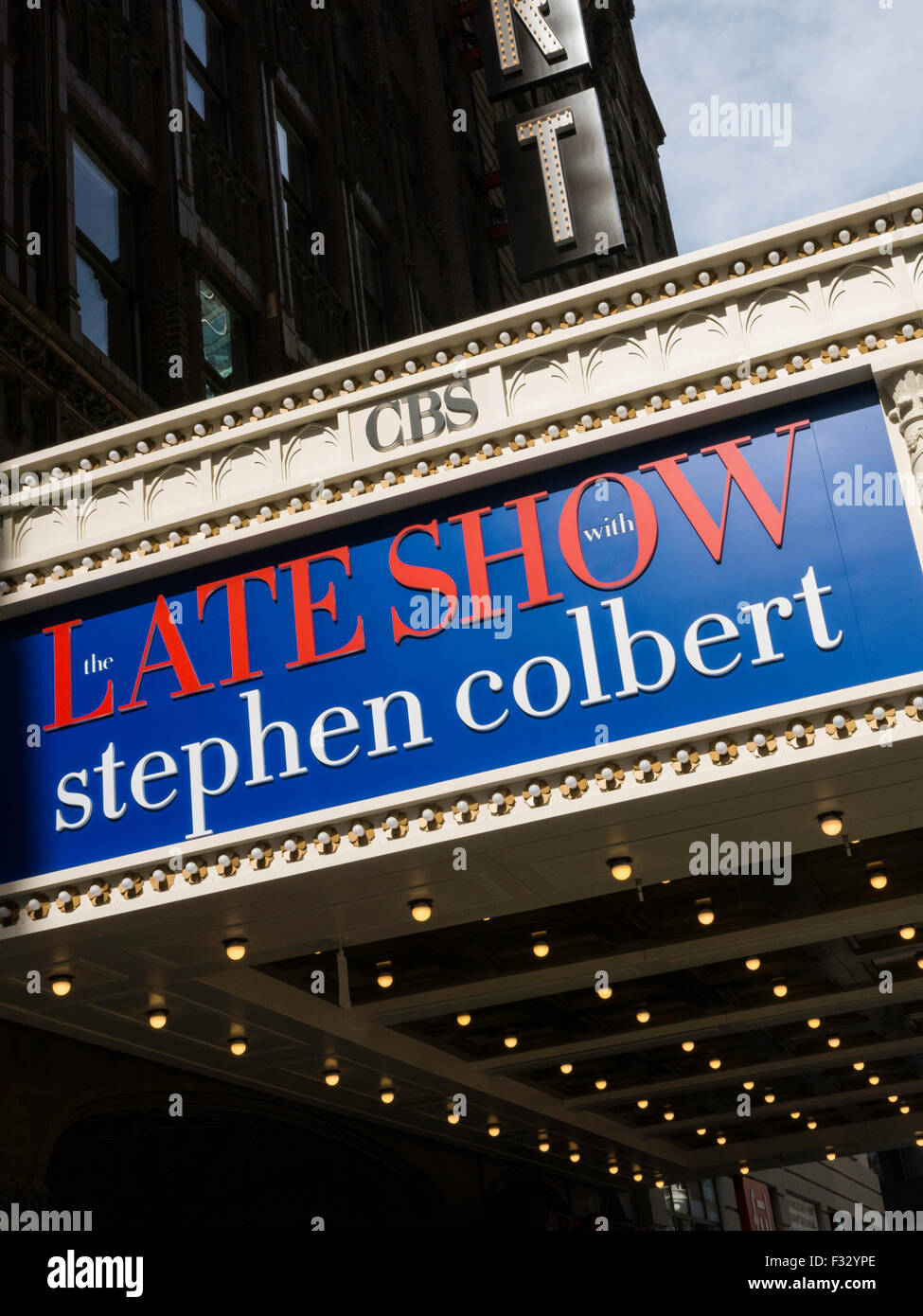 Ed Sullivan Theater, NYC Stockfoto