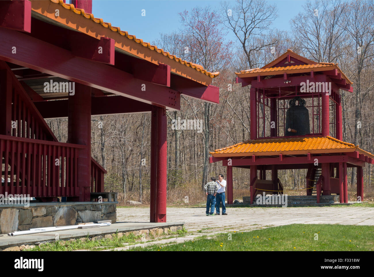 Chuang Yen Kloster in Kent New York Stockfoto