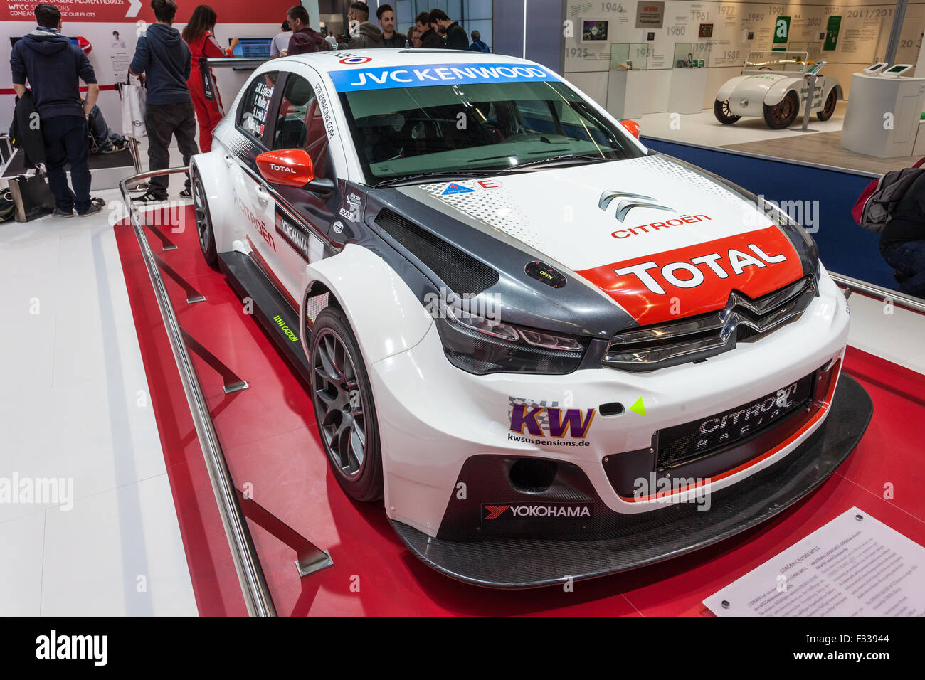 Citroen C-Elysee WTCC auf der IAA 2015 Stockfoto
