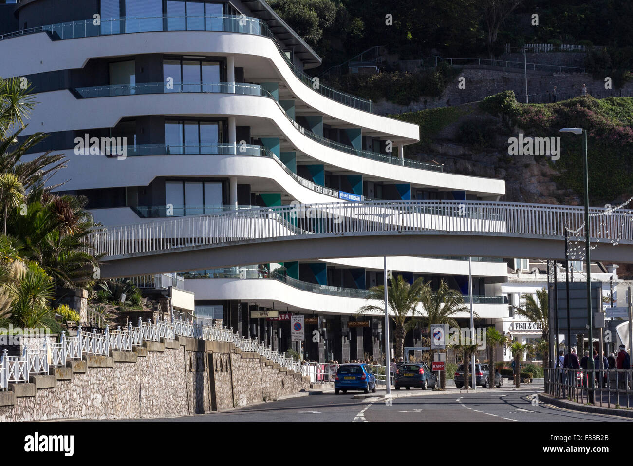 Torquay Meer, Stockfoto