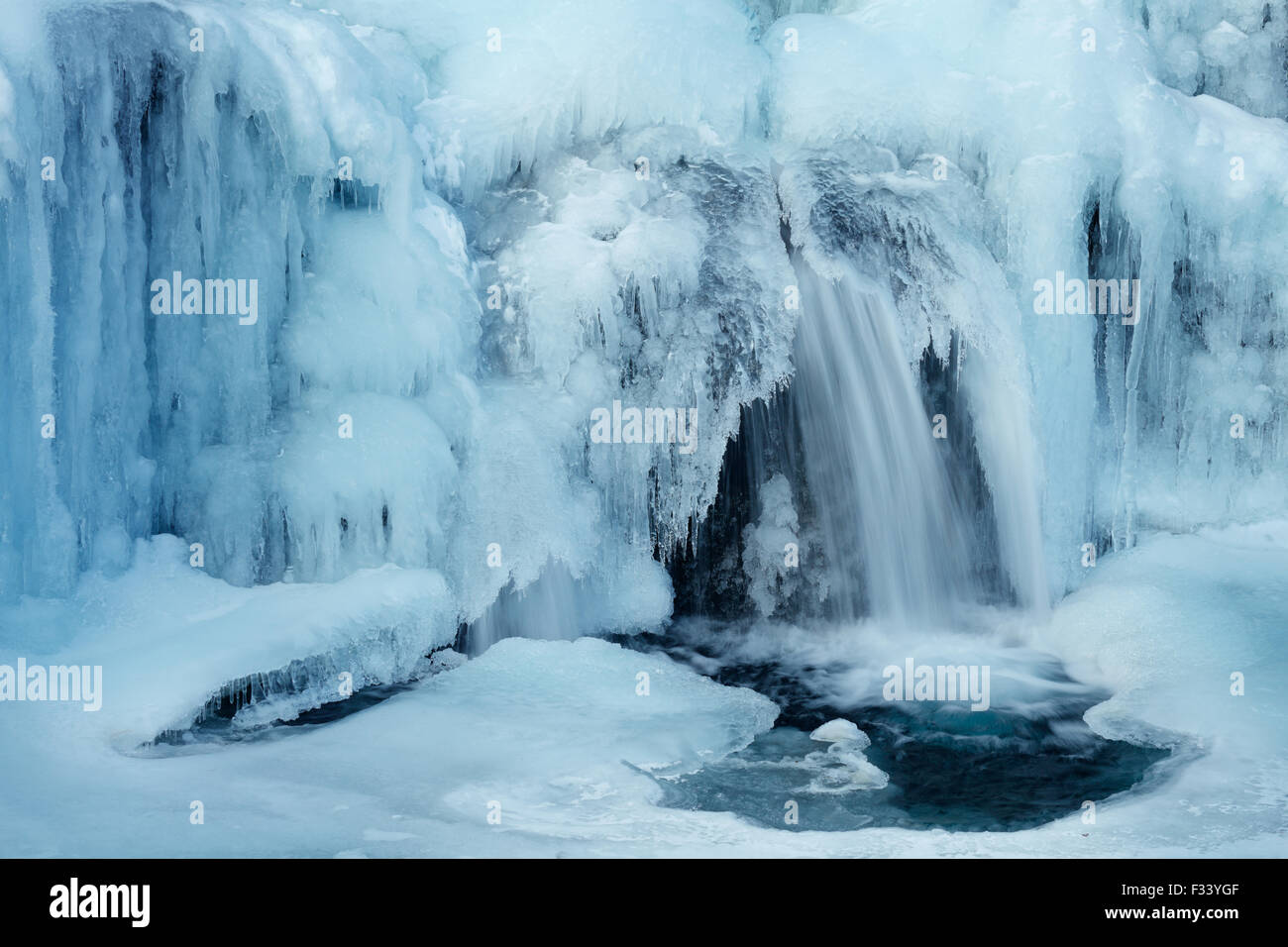 Eis, Snaefellsness Halbinsel, Island Stockfoto