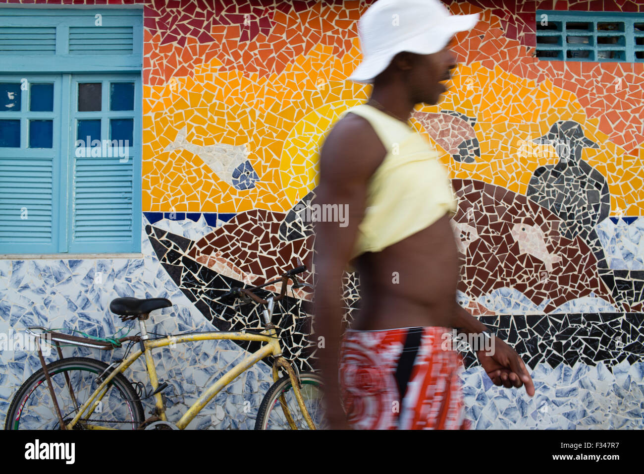 Schlemmen Sie de Yemanja, Salvador da Bahia, Brasilien Stockfoto