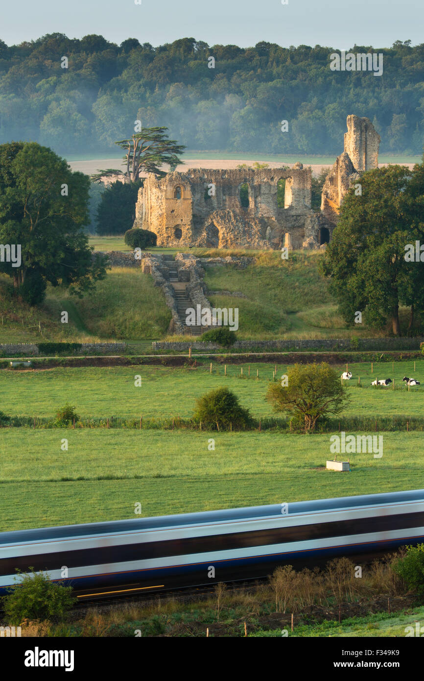 Alten Sherborne Castle, Sherborne, Dorset, England, Vereinigtes Königreich Stockfoto