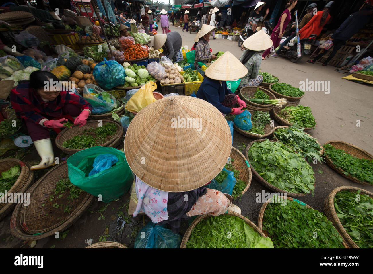 Dong Ba-Markt, Hue, Vietnam Stockfoto
