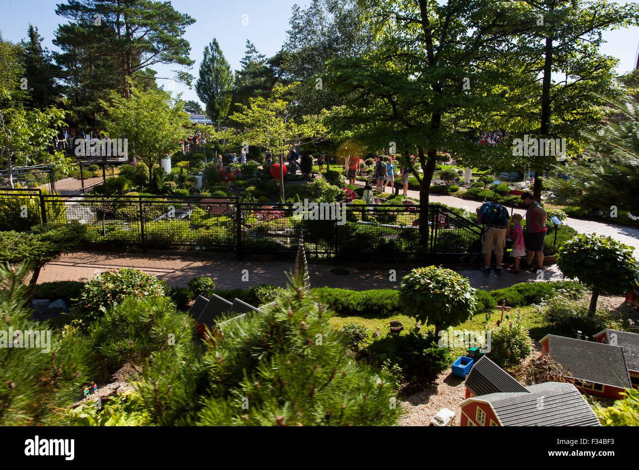 Legoland Billund. Dänemark Stockfoto