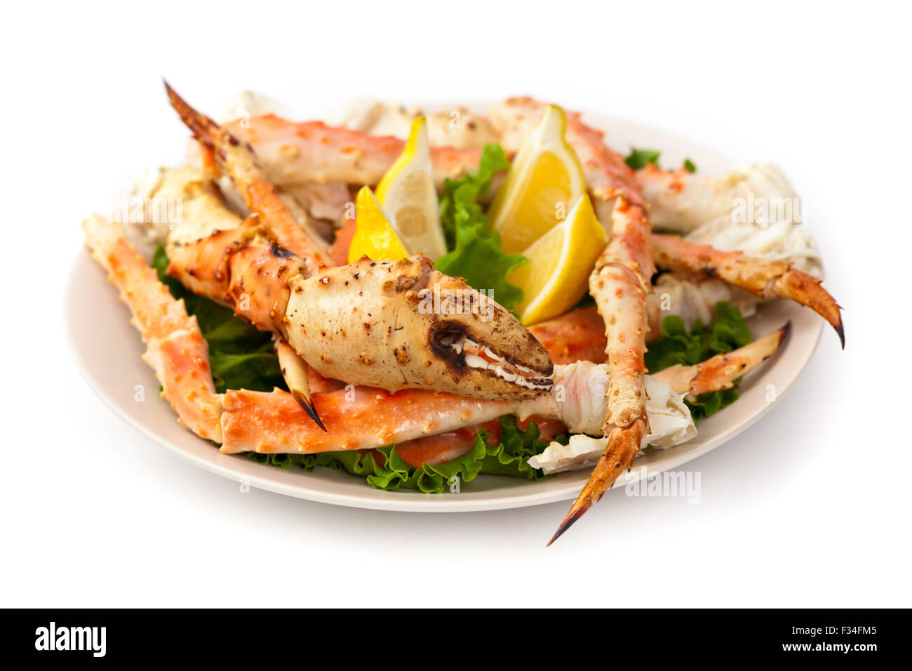 Snow Crab Legs Stockfoto