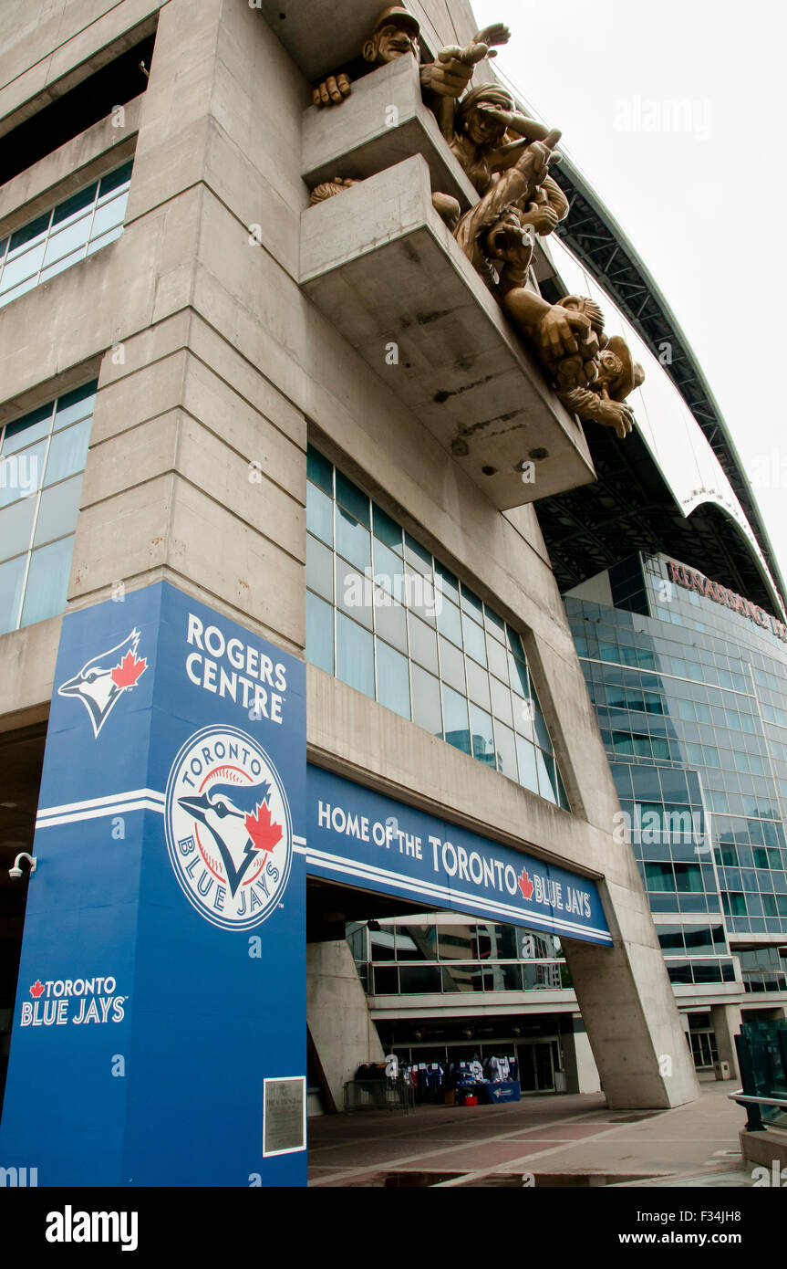 Rogers Centre ist Heimat der Toronto Blue Jays, die nur kanadische Mannschaft in der Major League Baseball Stockfoto